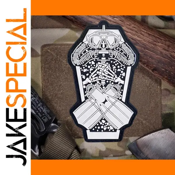 Frogman 3D PVC Patch for Tactical Gear
