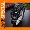 Luxury Quartz Men's Watch with Calendar Feature