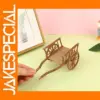 Miniature Assembled Cart Model for Dollhouse