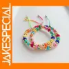 Colorful Boho Heishi Disc Beads Bracelet