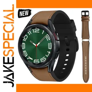 Leather and Silicone Band for Samsung Galaxy Watch 4/5/6/7 Series