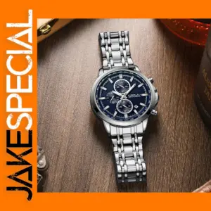 Luxury Business Quartz Wristwatch with Chronograph