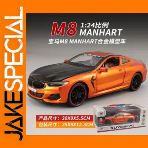 1:24 BMW M8 MANHART Alloy Model Car