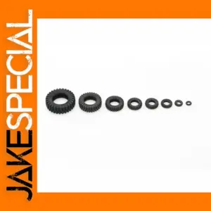 10PCS Mini Tires for RC Simulation Boats
