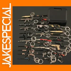 Metal Gun Keychain PUBG Mini Weapon Model