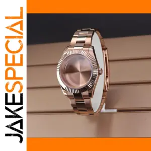 Rose Gold Men's Watch Case Bracelet for Seiko