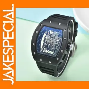 CQ263 Stylish Quartz Wristwatch with Silicone Band