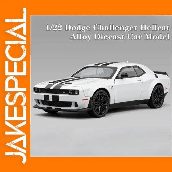 Dodge Challenger Redeye Hellcat Diecast Model Car