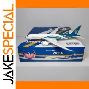 1:400 Scale Oman Air B787-8 Model Plane