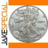 Liberty Silver Plated Eagle Commemorative Coin