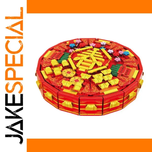 Chinese New Year Micro Diamond Building Block Candy Box