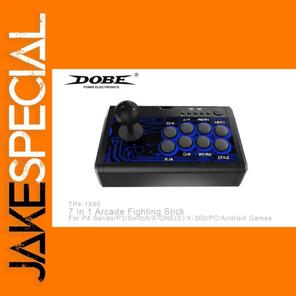 7 In 1 Arcade Fighting Stick for Consoles