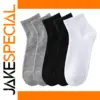 5 Pairs Men's Breathable Casual Socks