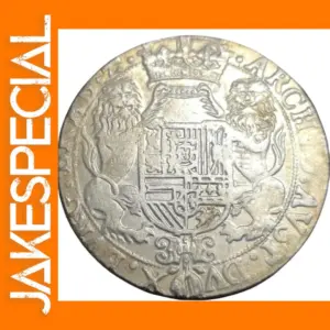Brabant 1626 Silver Plated Ducaton Coin