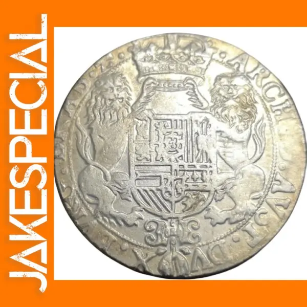 Brabant 1626 Silver Plated Ducaton Coin