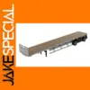 1/50 Scale Silver Flat Bed Trailer Model