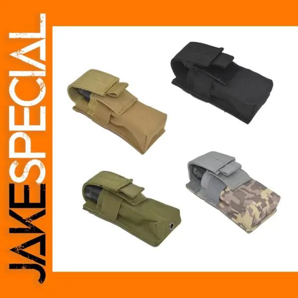 Molle Pistol Magazine and Flashlight Pouch