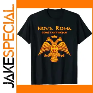 Byzantine Roman Empire Eagle T-Shirt for Men