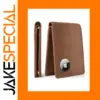 Retro Minimalist RFID Men’s AirTag Wallet