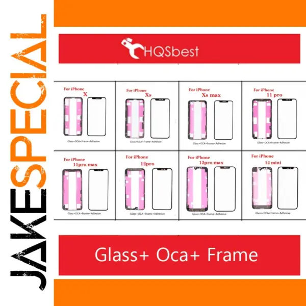 iPhone X XS XR Max & 11 12 Pro Max Mini Screen Frame