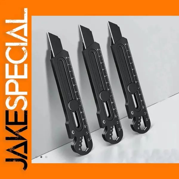 6 in 1 Heavy Duty Aluminum Box Cutter