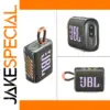 Protective TPU Case for JBL GO 3 Speaker Only