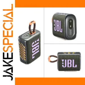 Protective TPU Case for JBL GO 3 Speaker Only