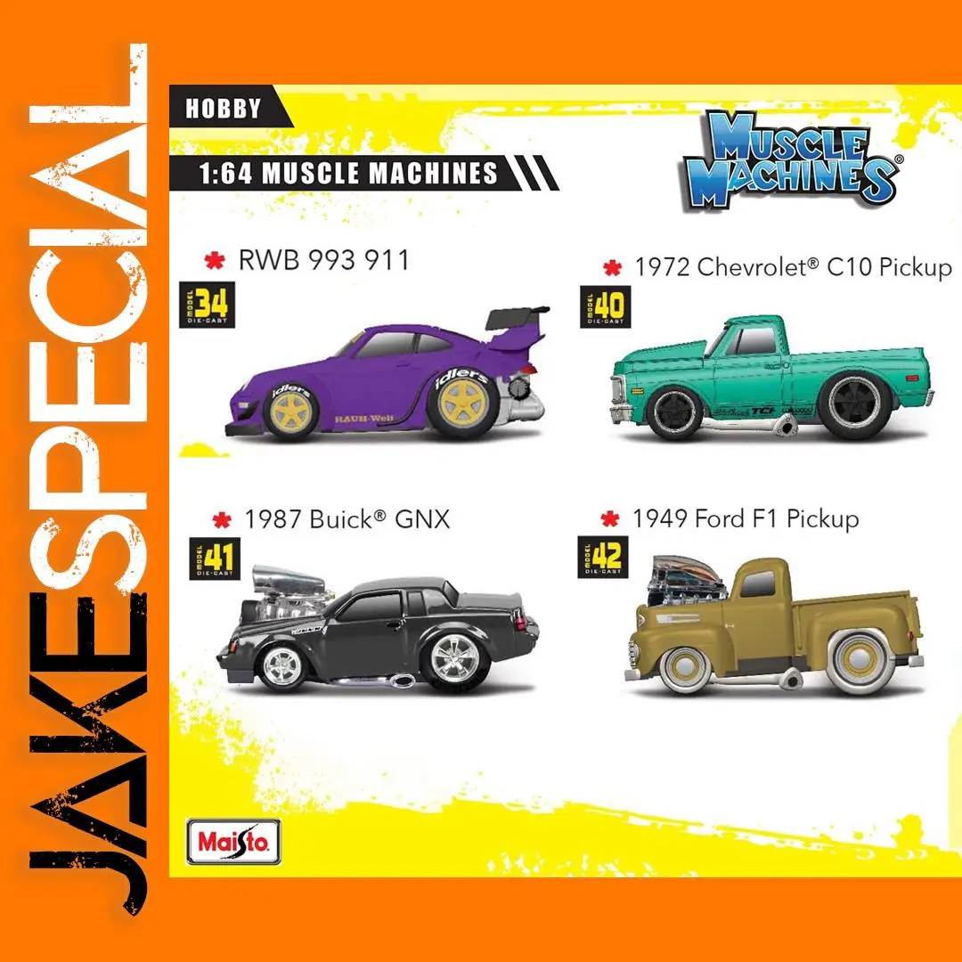 Maisto 1:64 Classic Diecast Pickup Model 1 Maisto 1:64 Classic Diecast Pickup Model