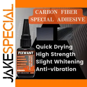 Carbon Fiber Repair Glue for Bike, Racket, and More