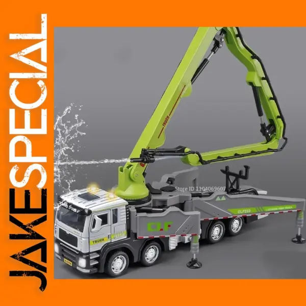 1:32 Metal Diecast Spray Pump Truck Toy