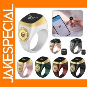 Iqibla Smart Tasbih Tally Counter Ring