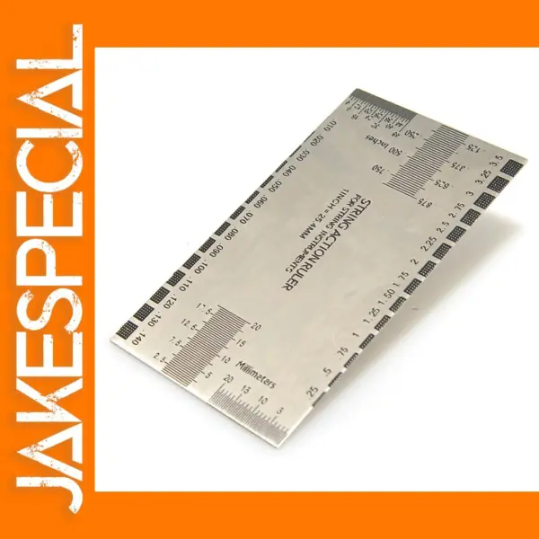 Stainless Steel String Action Gauge for Guitar