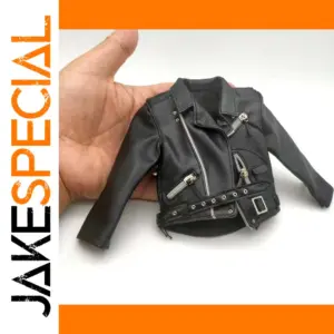 Male Soldier 1/6 Leather Jacket Model for Action Figures