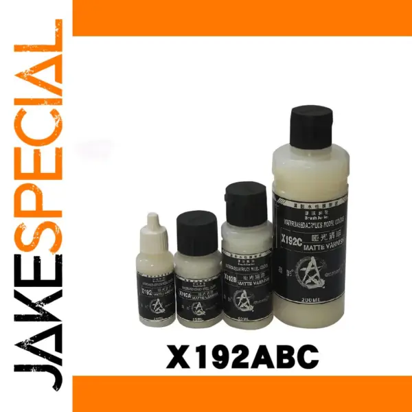 X192 Matte Varnish for Model Kits 20ML 35ML