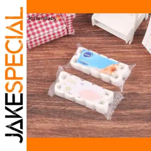 Miniature Paper Towel Roll for Dollhouse