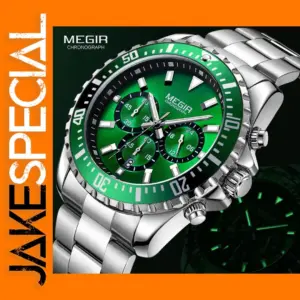 MEGIR Men's Luminous Chronograph Watch 2064G-9