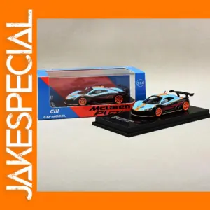 1:64 Scale P1 GTR Blue/Orange Model Car