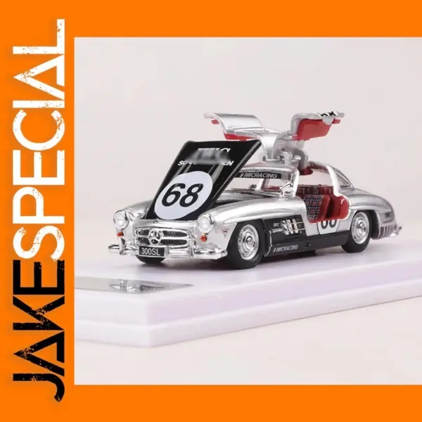 1/64 Scale Diecast Model Car - 300SL W198