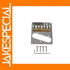 Chrome Bridge for Vintage Tele Electric Guitar
