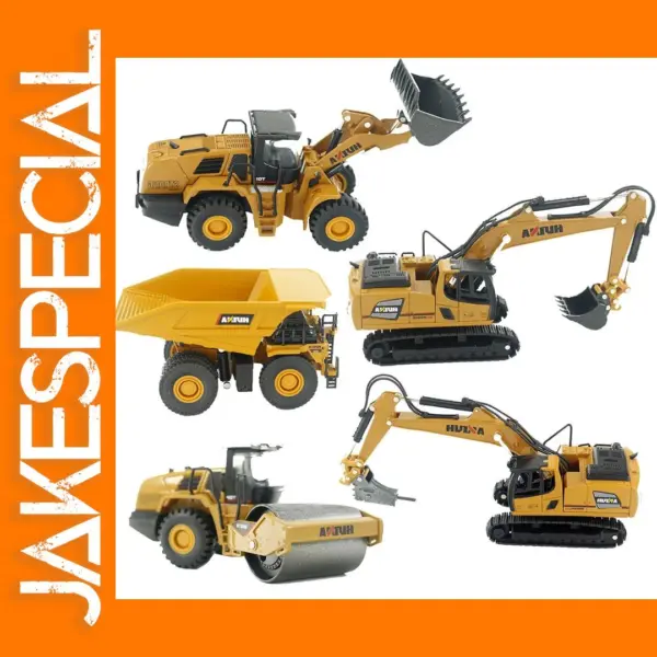 1:60 Scale Alloy Engineering Vehicle Model