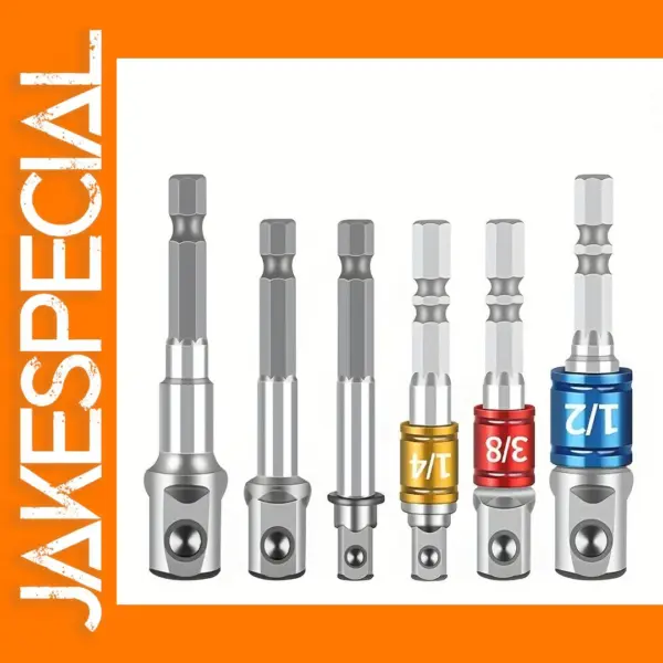 Cobalt Steel Hex Drill Bit Adapter Set