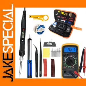 80W Adjustable Digital Soldering Iron Kit