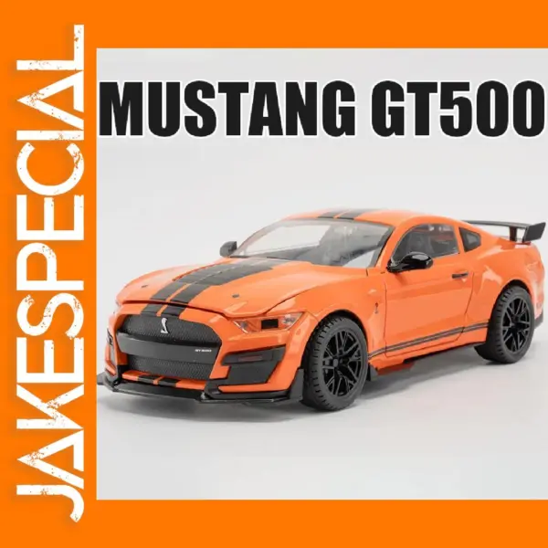 1:18 Scale Mustang GT500 Model Car with Sound