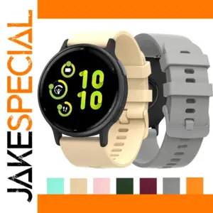 20-22mm Silicone Strap for Galaxy Watch7 and Xiaomi Redmi