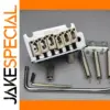 Wilkinson WOV06 Chrome Tremolo Bridge for Guitar
