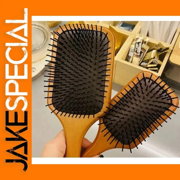 Wooden Airbag Massage Comb for Hair Care