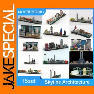 MOC Building Blocks City Skyline Models Set
