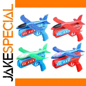 Foam Airplane Launcher Toy for Kids 6+