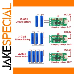 Multi-Cell 2S-4S Boost Charger for LiPo Batteries