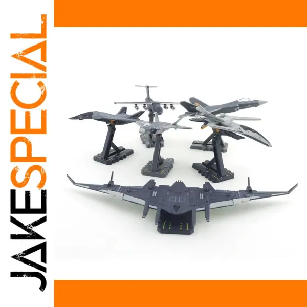 1:64 Scale Alloy White Emperor Fighter Model